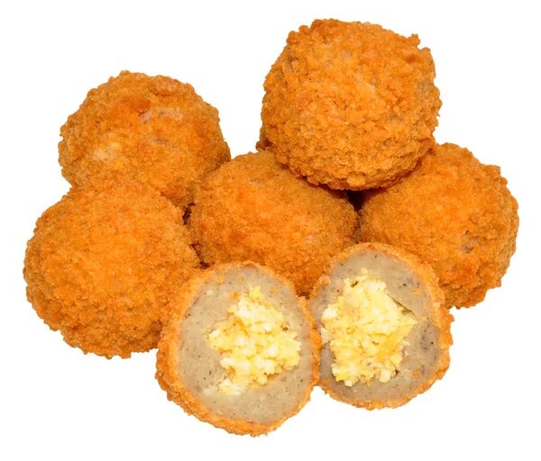 Bite Size Scotch Eggs — Stock Photo, Image