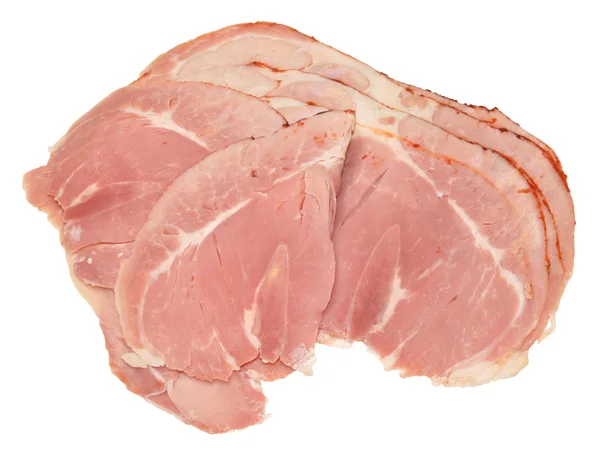 Fette di prosciutto di prosciutto — Foto Stock