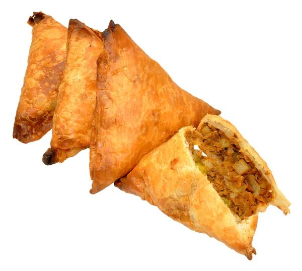 Баранина Samosas — стокове фото