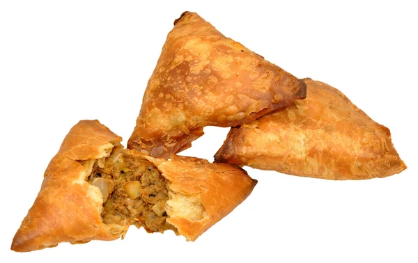 Баранина Samosas — стокове фото