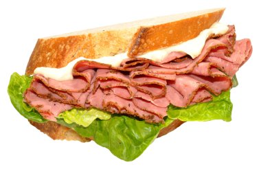 Pastırmalı et sandviç