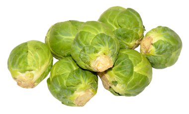 Brüksel lahanası izole