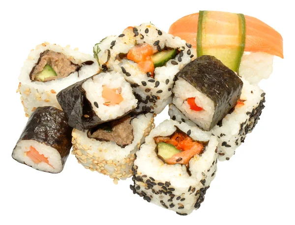Sushi geïsoleerd — Stockfoto