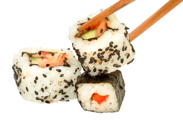 Sushi isolato — Foto Stock