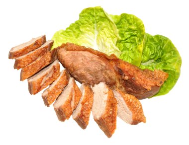 Cooked Duck Breast Meat clipart