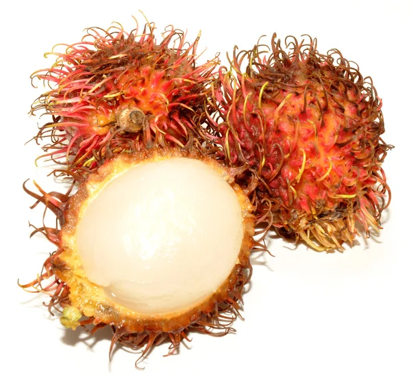 Fruta do Rambutão — Fotografia de Stock