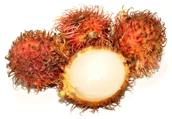 Fruta do Rambutão — Fotografia de Stock