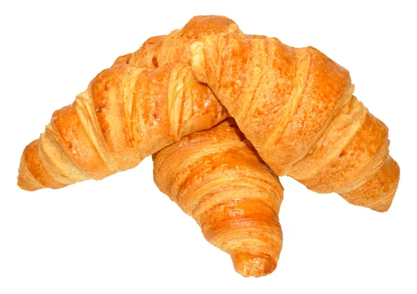 Croissants en blanco — Foto de Stock