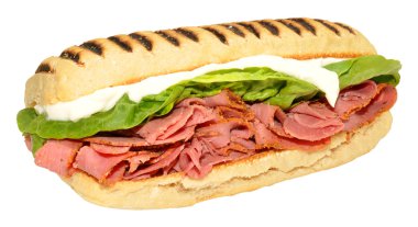 Pastırmalı Panini sandviç