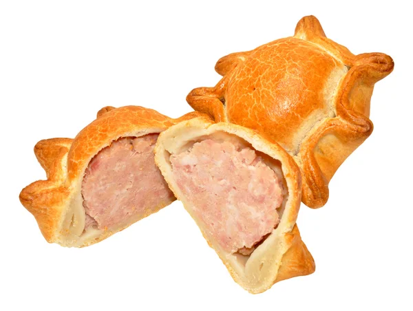 Tartes fraîches au porc croustillant — Photo