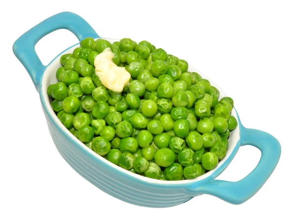 Dish Of Cooked Peas — Stock Photo, Image