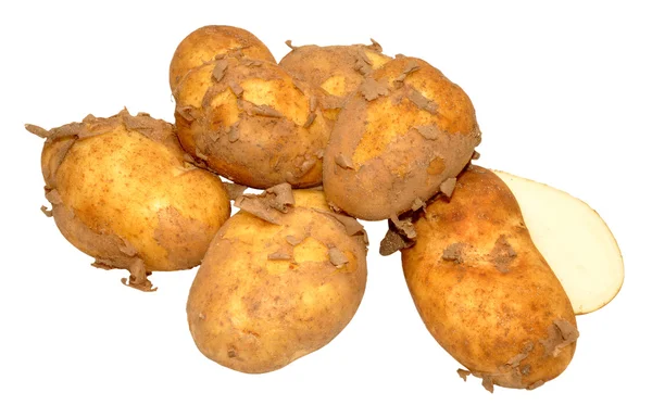 RAW молодої картоплі — стокове фото