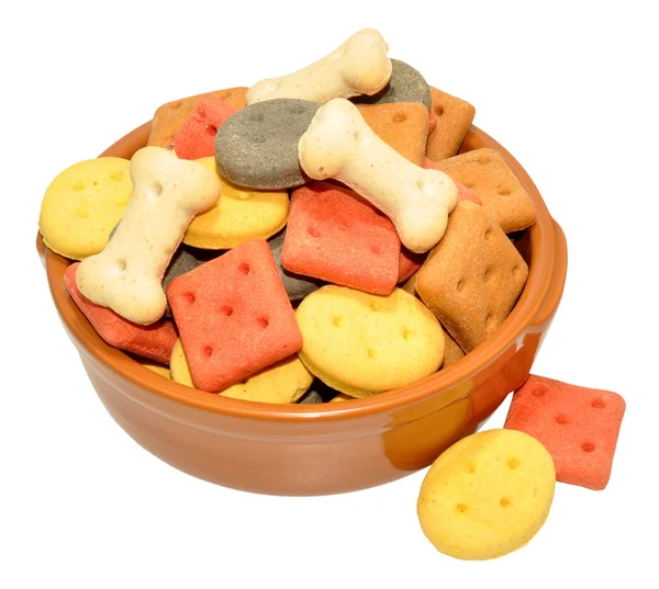 Dog Biscuits In  Bowl — Stock Photo, Image