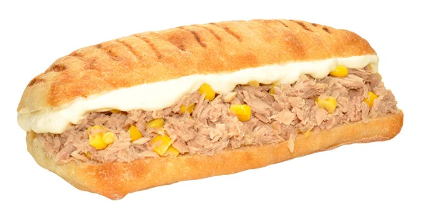 Tuňáka a kukuřice Sandwich — Stock fotografie