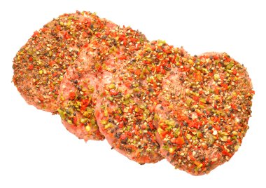 ham biberli dana biftek ızgara