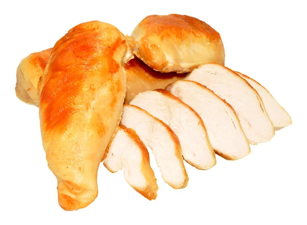 Cooked Chicken Breast Meat — Stock Photo, Image