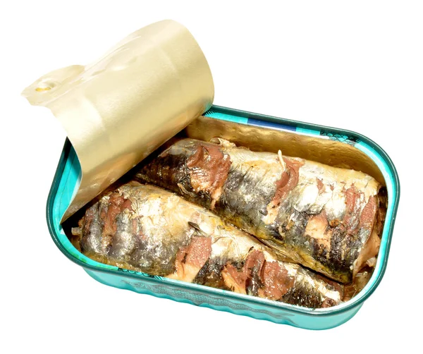 Sardinas enlatadas — Foto de Stock