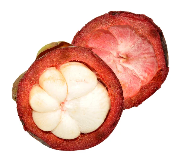 Verse paarse mangosteen — Stockfoto