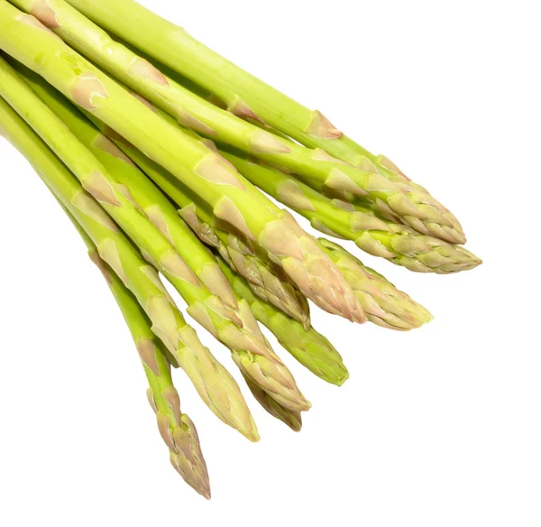 Fresh Uncooked Asparagus Tips — Stock Photo, Image