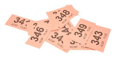 Pembe piyango bileti