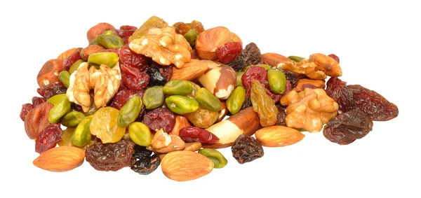 Mixed Fruit And Nut Selection — Stock Photo, Image