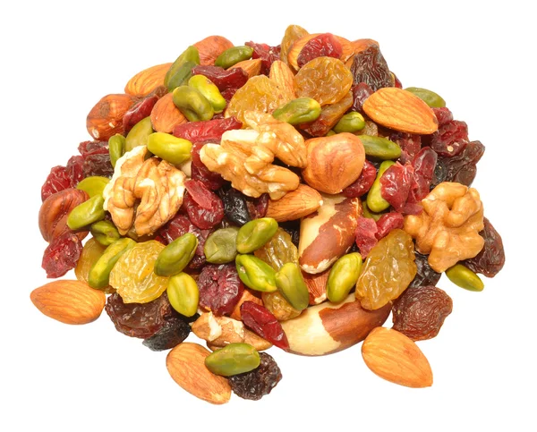 Mixed Fruit And Nut Selection — Stock Photo, Image