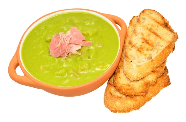 Pea And Ham Soup — Stock Photo, Image