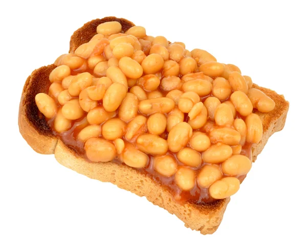 Baked Beans On Toast — Stock Photo, Image