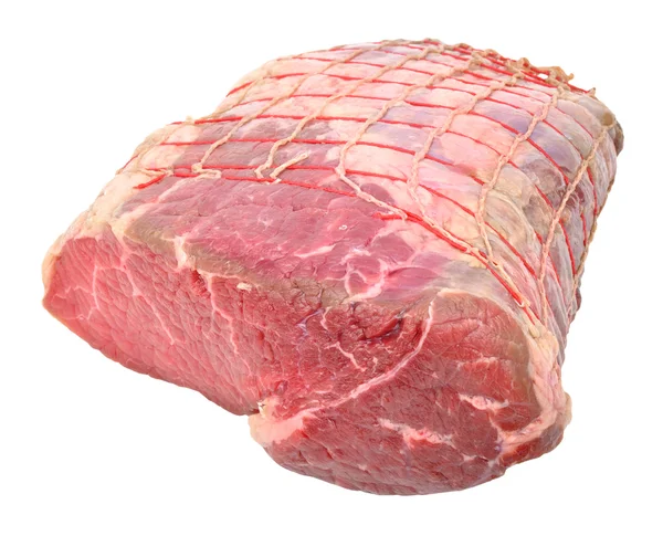Raw Prime Silverside Beef Joint — Stock Photo, Image