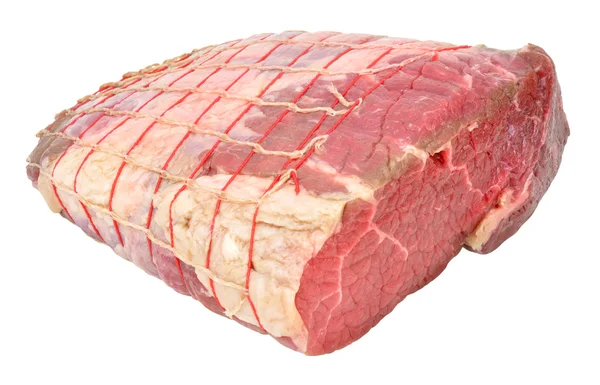 Articulação de carne cru principal Silverside — Fotografia de Stock