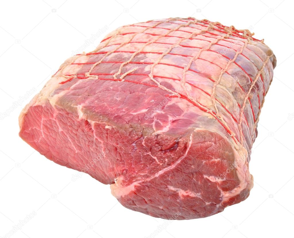 Raw Prime Silverside Beef Joint Stock Photo by ©philkinsey 84767460