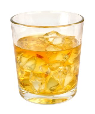 Viski ve buz içecek