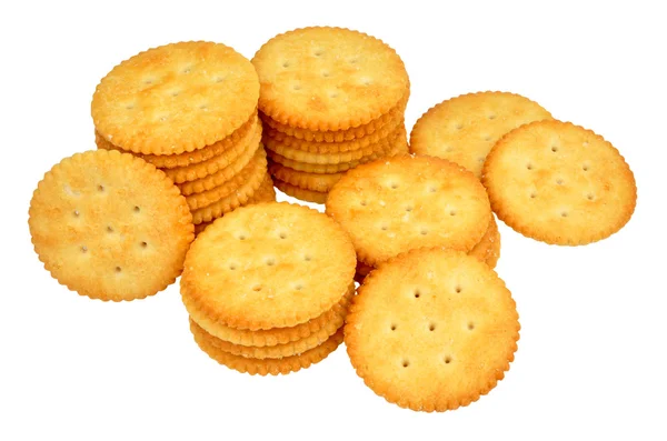Pikantní sýrové sušenky — Stock fotografie