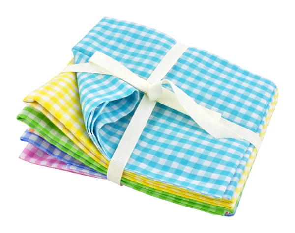 Pack di tessuto di Gingham — Foto Stock