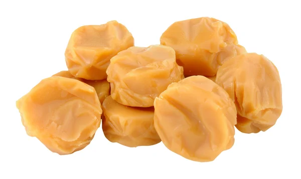 Karamely karamelové bonbóny — Stock fotografie