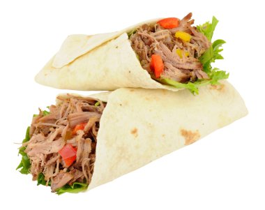 Çekti domuz ve salata tamamladı