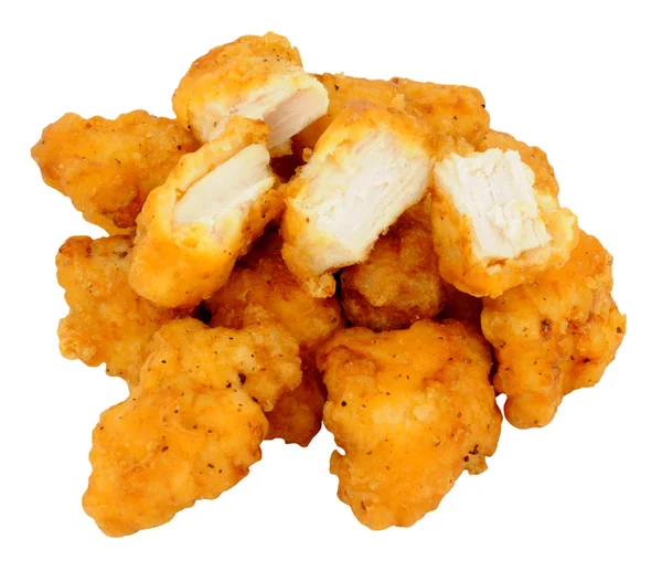 Kuřecí Nugget kousnutí — Stock fotografie