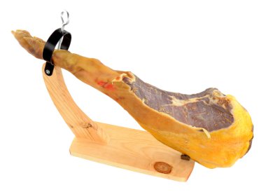 Serrano jambonu ve Stand oyma