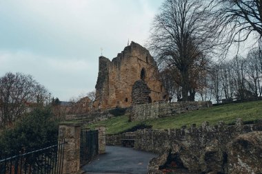 Knaresborough Kalesi çevresindeki manzara, Birleşik Krallık