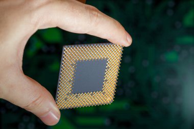 bir CPU.