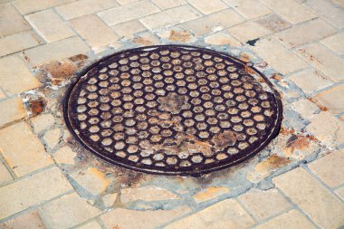 demir rögar paslı daire.