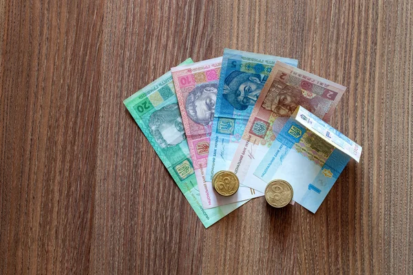 Украинская валюта гривна . — стоковое фото