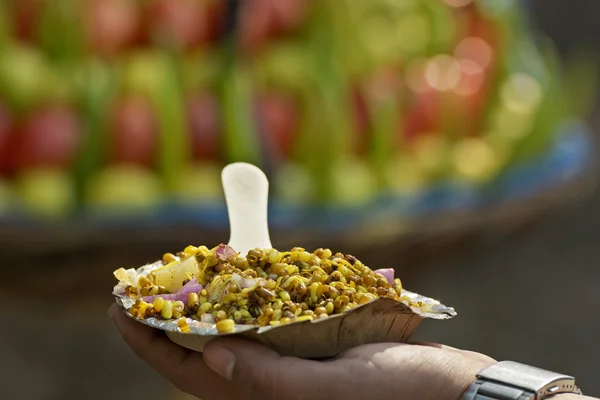 Moong Daal Sprouts chaat — Stock Photo, Image