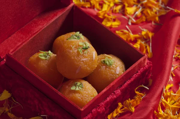 Laddus, nourriture indienne — Photo