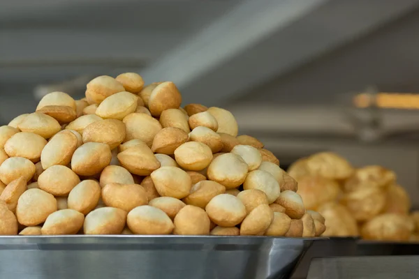 Panipuri en el puesto de comida — Foto de Stock