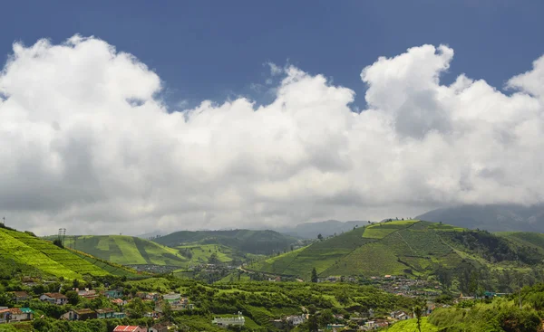 Terreno agrícola en Nilgiris cerca de Ooty, Tamilnadu, India —  Fotos de Stock