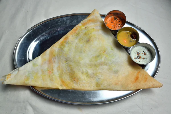 Masal Dosai(Dosa) - South Indian breakfast — Stok fotoğraf