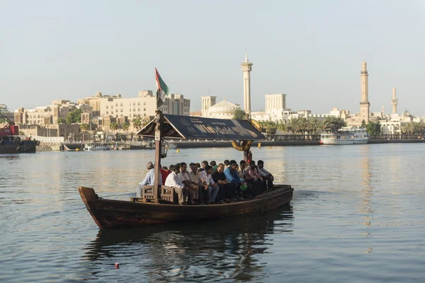 Dubai ruscello abra — Foto Stock