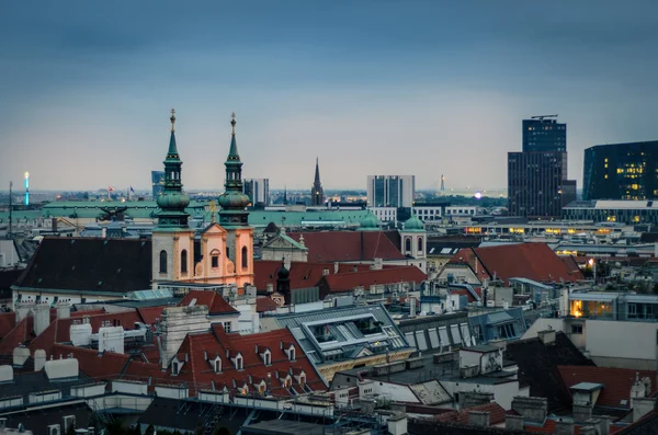 Jezuitský kostel, kostelík ve Vídni — Stock fotografie