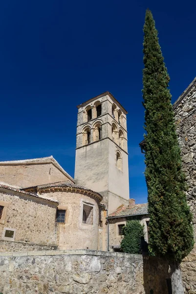 Iglesia Románica Pedraza Segovia —  Fotos de Stock